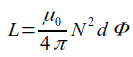 calculation of the metal detector coil