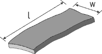 Microstrip line inductance